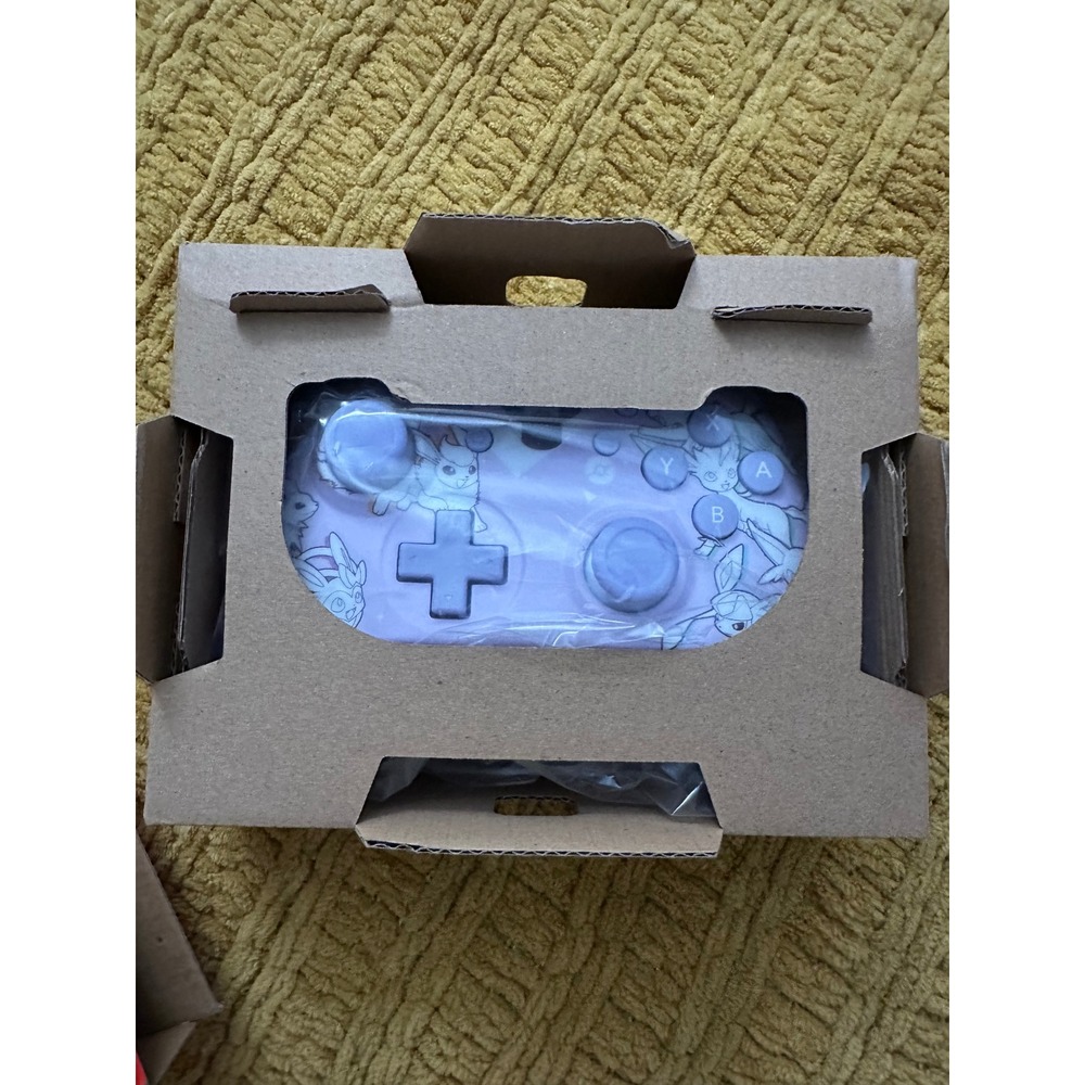 Hori Wireless Horipad Nintendo Switch OS Purple Excellent Eevee Evolutions - Picture 4 of 13
